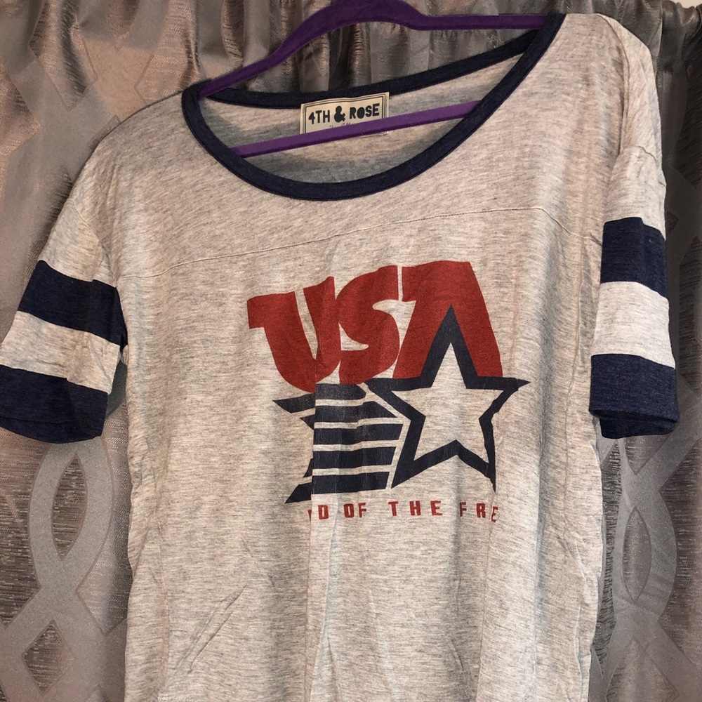 USA tee - super cozy material